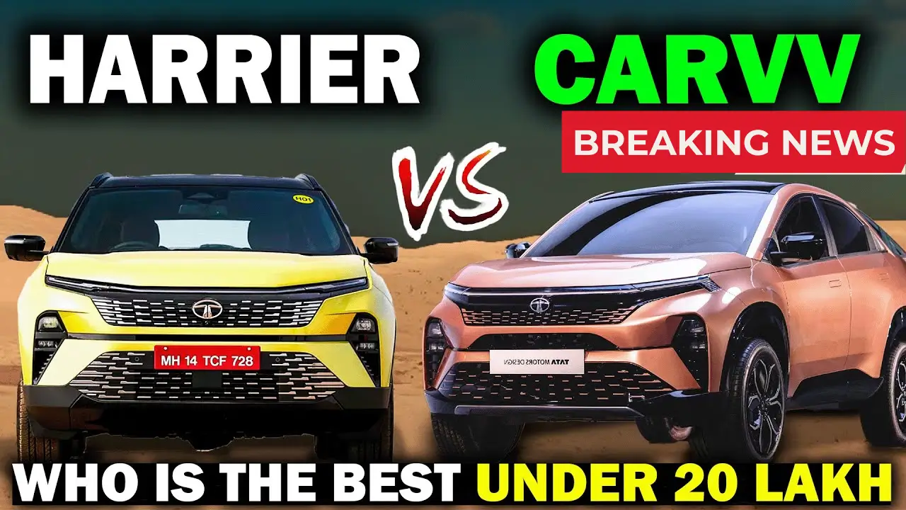 Tata Curvv vs Tata Harrier 2025