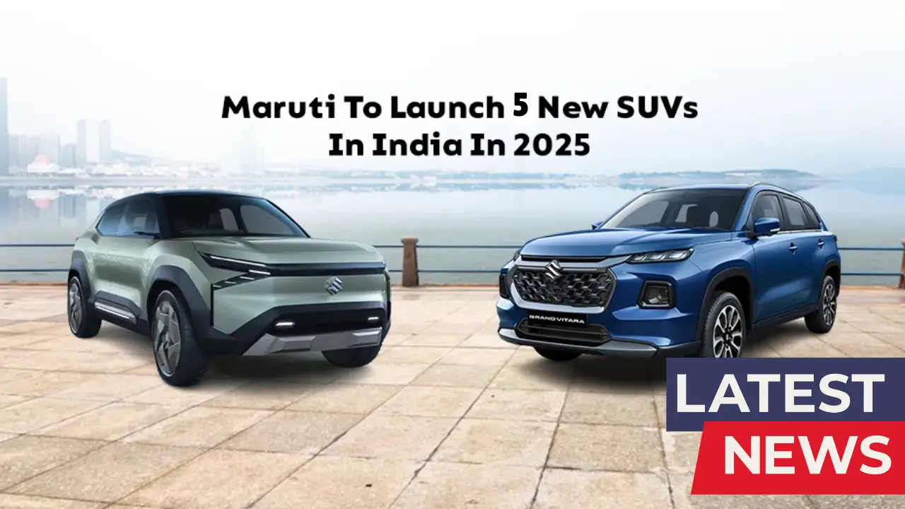 Upcoming 5 Maruti Cars 2025